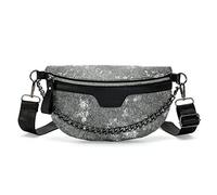 HJUGHPN Riñonera para mujer, estilo étnico, con correa ajustable, color abigarrado, con flecos