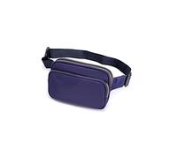 HJUGHPN Riñonera para mujer, riñoneras de moda, riñoneras de diseñador, riñoneras de hombro, bolsa cruzada impermeable para teléfono (morado)