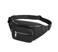 HJUGHPN Riñonera unisex con cinturón exterior ajustable para entrenamiento, viajes, senderismo, correr y deportes (Schwarz)
