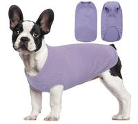 Hjumarayan Camiseta Perro, Camiseta Perrito Fino Camisetas Ligero para Perros Elástico Camiseta Perro Verano, Ropa Verano Perros Ropa Perro Chihuahua Ropa para Gatos, Morado S