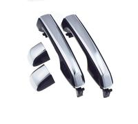 HJWPD 2 Manijas Exteriores Cromadas Puerta Delantera Trasera Izquierda Conductor Pasajero Derecho Para Lexus GX460 4.6L V8 2010-2021 Manijas(2 Pcs Rear LH RH)