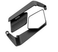 HJWPD Espejo Retrovisor Aluminio Motocicleta para Yamaha MT-03 2016-2025 MT-07 2014-2025 MT-09 2013-2025 MT-09 ABS 2013-2025(White Glass)