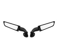 HJWPD Espejo Retrovisor Stealth Winglets Motocicleta Giratorio Ajustable para Yamaha YZF R6 R1 R25 R3 R125 R15 para Suzuki GSXR600