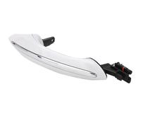 HJWPD Juego 4 Manijas Exteriores Blancas Sin Llave Puerta Para Serie 5 7 F07 F10 F11 F12 F13 F01 F02 51217231931 Manijas(Rear Left Side)