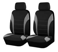 HJXCFUCDV Funda Asientos Coche, para Mini Cooper 3 Portes 2014-2024 F56 (Notch Round) Protectores Delanteros Universales Transpirables Antideslizantes Resistentes Duraderos,A