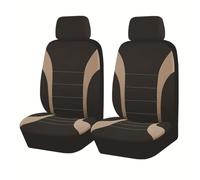 HJXCFUCDV Funda Asientos Coche, para Mini One 5 Portes 2014-2024 F55 (Round Cup Holder) Protectores Delanteros Universales Transpirables Antideslizantes Resistentes Duraderos,C