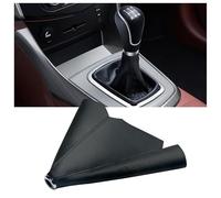 HJXCFUCDV Funda Palanca Cambios, para Nissan Almera Tino Pomo Fuelle Manual Coche Piel PU Cubierta Guardapolvo Protectora Interior Accesorios,A