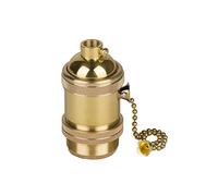 HJXDtech E27 Retro Portalámparas con Interruptor Giratorio Vintage Edison Screw Bombilla Holder Light Socket