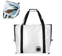 HJXGQJM Bolsa térmica aislada para peces, a prueba de fugas, portátil, impermeable, mantiene el hielo frío durante más de 24 a 36 horas, bolsa térmica de pesca grande portátil para viajes al aire
