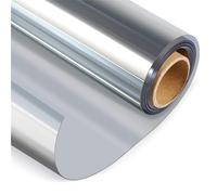 HJXGQJM Vinilo para Ventanas Efecto Espejo Cristal Unidireccional Lámina Protector Solar Privacidad, Espejo para Ventanas, Película De Aislamiento para Hogar Oficin(40x500cm(16x197in))