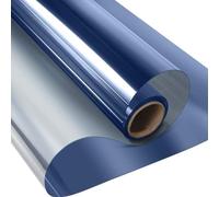 HJXGQJM Vinilos para Ventanas Efecto Espejo, Vinilo Espejo Unidireccional,Lámina Protector Solar Privacidad, Vinilo Ventana Deorativos Adhesiva(40x100cm(16x39in))