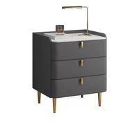 HJYBFA - Mesita de Noche con 3 cajones, Organizador Compacto para Dormitorio y Sala de Estar, Ideal para almacenar Cosas.