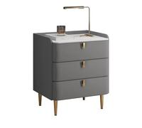 HJYBFA - Mesita de Noche con 3 cajones, Organizador Compacto para Dormitorio y Sala de Estar, Ideal para almacenar Cosas.