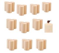 HJYDGJ 30 unidades pequeños difusor de aroma de madera para contraer mosquitos, mini difusores de madera para aceites esenciales, difusor de aceite aromático, hecho a mano, piedra aromática para