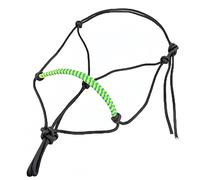 HJYDGJ Hobby Horse Trense Hobby Horsing Halfter Hobby Horse Knot Headcollar Horsing Headcollar Halfter para caballos, trense caballo, cabestro de caballo, hobby horse cabestro - Negro
