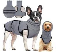 Hjyokuso Chaquetas Antiestrés para Perros, Chaleco Relajante para Perros, Chaleco Anti-Ansiedad para Perros con Capucha Calmante, Jersey para Perros Pequeños, Medianos y Grandes, Abrigo Perro