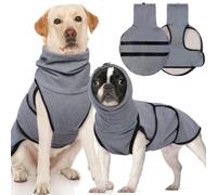 Hjyokuso Chaquetas Antiestrés para Perros, Chaleco Relajante para Perros, Chaleco Anti-Ansiedad para Perros con Capucha Calmante, Jersey para Perros Pequeños, Medianos y Grandes, Abrigo Perro