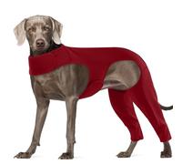 Hjyokuso Combinaison de convalecencia para perros, protección quirúrgica para las patas, manguito anti-lamido para la pata trasera, protector para el codo, evita el lamido y las mordeduras