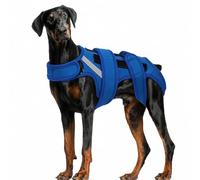 Hjyokuso Soporte de espalda para perro, 3XL, chaleco de apoyo ajustable para IVDD, disco deslizado, hernia de disco, artritis, recuperación postoperatoria, alivio del dolor de espalda para perro