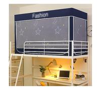 HJYXXSR Toldo para litera para privacidad y opacidad, cortina para dormitorio de estudiante individual, red colgante portátil, cabina superior