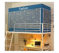 HJYXXSR Toldo para litera para privacidad y opacidad, cortina para dormitorio de estudiante individual, red colgante portátil, cabina superior