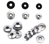 HJYZY 138 arandelas de goma de neopreno de sellado de acero inoxidable EPDM para tornillos #4/#5/#6