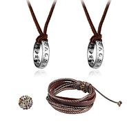 HJYZY Uncharted - Lote de 28 pegatinas para joyas (4 unidades), color marrón