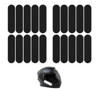 HJZHII 20 pegatinas reflectantes para casco de motocicleta, película reflectante para seguridad nocturna, universales, retro, reflectores para bicicleta para mejorar la visibilidad y la seguridad