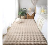 HJZSZX Alfombra de Lujo Ligera para Sala de Estar, Alfombra Grande para salón, tapete Suave para el Suelo (Redonda 330 RU/Camel-a)