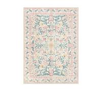 HJZSZX Alfombra Fresca con Estampado Floral para Sala de Estar, sofá, Mesa de Centro, Manta para Dormitorio, Alfombra de mesita de Noche, Alfombra de Cocina, Suave y fácil de cuidar (180 x 250 cm (
