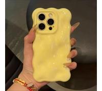 HJZSZX Funda de Silicona Suave con diseño de Ondas de Caramelo para iPhone 11ProMax, a Prueba de Golpes (para iPhone 11ProMax/Amarillo)