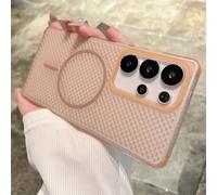 HJZSZX Funda magnética Ultrafina con disipación de Calor para Galaxy S24PLUS, a Prueba de Golpes y de PC (para Galaxy S24PLUS/Desert Gold)