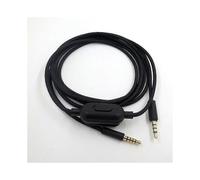 HK&Hanker Cable de repuesto de 2 m compatible with Logitech G Pro/G Pro X/G433/G233: cable de audio de 3.5 mm with control de volume ys