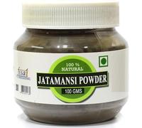 HK Jatamansi - Polvo de 100 g, natural y puro, hierba ayurvédica para el crecimiento del cabello, la salud de la piel y el alivio del estrés, calidad, sin químicos, apoya la memoria, la ansiedad, el