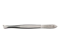 HK Manicure by Hans Kniebes - Pinzas inclinadas de 9 cm para cejas de Solingen, acero inoxidable