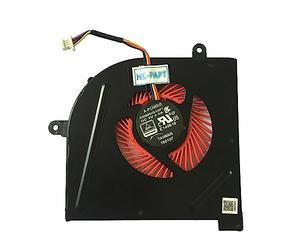 HK-part Ventilador de repuesto para MSI GS63VR Series GS63VR 6RF GS63VR 7RF GS63VR Stealth Pro MS-16K2 MS-17B1 BS5005HS-U2F1 Ventilador de refrigeración de CPU de 4 pines CC 5 V 0,5 A