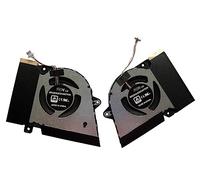 HK-Part Ventilador para Asus Rog Zephyrus G14 GA401I GA401IV CPU Gpu ventilador de refrigeración Set DC12V 1A
