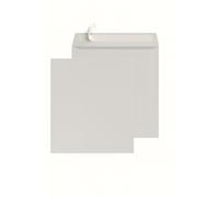 HK Sobres de papel blanco sin ventana, DIN C4, 229 x 324 mm, grosor del papel: 90 g/m², tipo de cierre: autoadhesivo, adhesivo con tira extraíble (500)