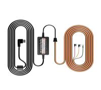 HK4 Acc Hardwire Kit, kit de cable duro USB-C para 229 Plus/Pro, WM1, T130, A119 mini 2, cámara de salpicadero A329, protección de bajo voltaje para modo de estacionamiento y detectores de radar de