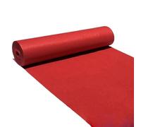 HKABCXT Alfombra Boda Alfombra roja de 5M/10M for Boda, Corredor Pasillo, decoración Interior y Exterior, Eventos, Fiestas, Textiles for el hogar (Ancho 1M)(10M)