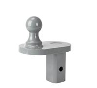 HKABCXT Bola Remolque Extensor de Bola Enganche Cuello Cisne Compensado 4 "para Remolque Plataforma RV, Extensor, rotación, Goos Alta Resistencia