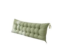 HKABCXT Cojines Exterior Asiento con Respaldo Alto Cabecero Lectura Almohadas corporales Silla Mesilla de Noche Sillón Lumbar Almohada Lectura Cuña Respaldo Hogar(Green,120x50cm)