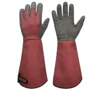 HKABCXT Guantes De JardineríA Largo Guantes de jardinería largos, resistentes a las espinas, lona, para podar rosas y con pantalla táctil, transpirables(L)
