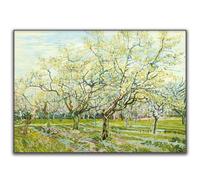 HKAHF AJWUQ Cuadro decorativo de pared con diseño de Baiguoyuan, de Vincent van Gogh, estilo retro, para sala de estar, decoración del hogar, 40 x 30 cm, sin marco