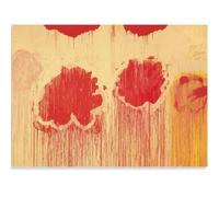 HKAHF AJWUQ Famoso Póster de Cy Twombly Cy Twombly Arte de Pared Sin título The Macklowe Cy Twombly Lienzos Cuadros de Cy Twombly para la decoración del hogar 40x60cmx1 Sin Marco