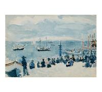 HKAHF AJWUQ Famoso póster de John Cameron 《La playa》 Arte de pared de exposición John Cameron Pintura en lienzo Impresiones modernas para decoración del hogar Imagen 20x15cmx1 Sin marco
