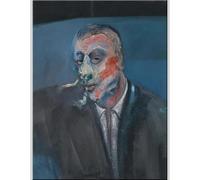 HKAHF AJWUQ Francis Bacon Póster Hombre Retrato Arte de Pared Francis Bacon Impresiones Francis Bacon Pintura en Lienzo Cuadro Nórdico para Decoración De La Sala De Estar 60x80cmx1 Sin Marco