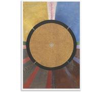 HKAHF AJWUQ Póster abstracto trascendental de Hilma af Klint de Hilma af Klint para decoración de sala de estar, 45 x 65 cm, sin marco
