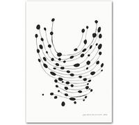 HKAHF AJWUQ Póster de Cy Twombly de Cy Twombly para pared, impresiones abstractas en lienzo para decoración del hogar, sala de estar, 50 x 70 cm, sin marco