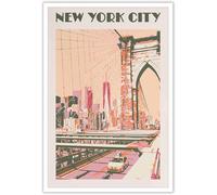 HKAHF AJWUQ Póster de Cy Twombly de Cy Twombly para pared, impresiones de paisaje de Nueva York, pintura moderna en lienzo para decoración del hogar, sala de estar, 15 x 20 cm, sin marco